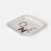 Creepy Insect Bug erster Geburtstag Pappteller (Gewinkelt)