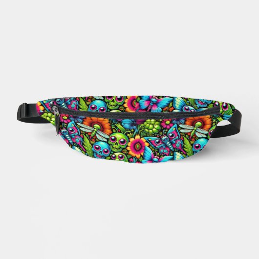 Creepy Insects Bauchtasche (Vorderseite)