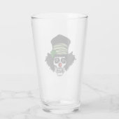 Creepy Irish Skeleton Clown Glas (Rückseite)