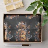 Creepy Jack-O' Lantern Pattern Halloween Seidenpapier (Geschenk)