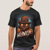 Creepy Jack-O-Lanterns Unisex T-Shirt (Vorderseite)