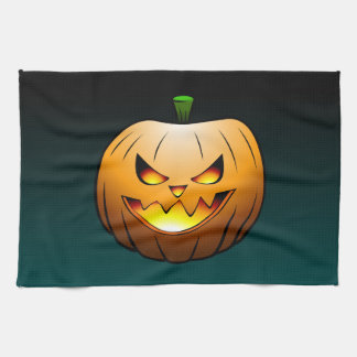 Creepy Jack O'lantern Geschirrtuch