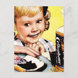 Creepy Jam Girl Postkarte