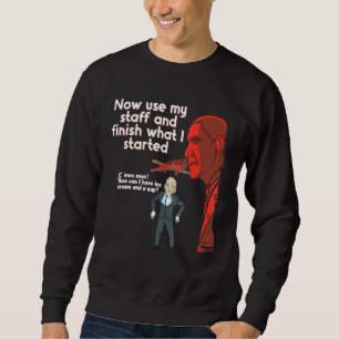 Creepy Joe Puppet lacht über die republikanischen  Sweatshirt