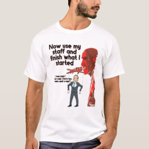 Creepy Joe Puppet lacht über die republikanischen  T-Shirt