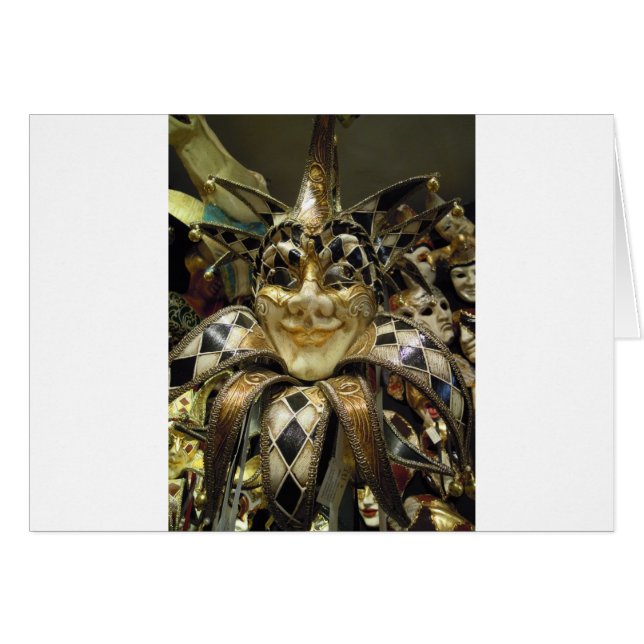 Creepy-Karneval-Maske (Vorderseite (Horizontal))