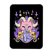 Creepy Kawaii Chibi Horror Niedlich Creepy Pastel Magnet (Vertikal)