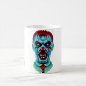 Creepy Killer Zombie Clown Horror Art Kaffeetasse (Mittel)
