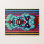 Creepy Killer Zombie Clown Horror Art Puzzle (Horizontal)