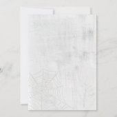 Creepy Kitchen Brautparty Einladung (Rückseite)