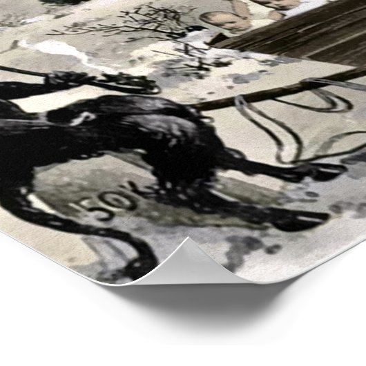 Creepy Krampus Poster (Ecke)