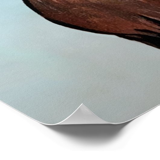 Creepy Krampus Poster (Ecke)