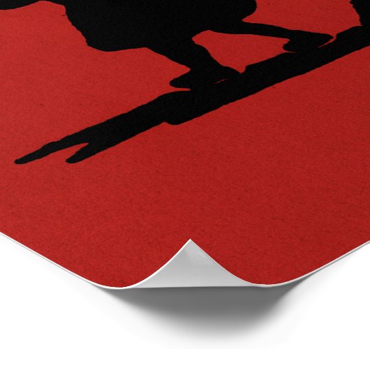 Creepy Krampus Poster (Ecke)