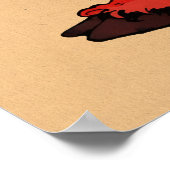 Creepy Krampus Poster (Ecke)