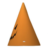 Creepy Kürbis-Halloween-Party-Papier-Hut Partyhütchen (Rechts)