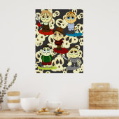 Creepy Lil Kidz Poster (Küche)