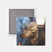 Creepy Lizard Magnet (Vorderseite/Rückseite)