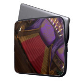 Creepy Mansion Treppe Laptopschutzhülle (Vorderseite Links)