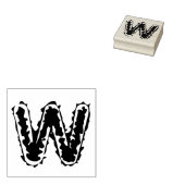 Creepy Monogram Gummistempel (Stempel)