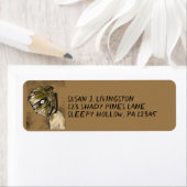 Creepy Mummy Monster Rücksendeadresse (Insitu)