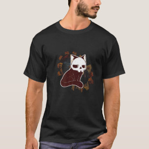 Creepy Niedlich Pastel Steam Punk Inkling Cat Goth T-Shirt