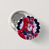 Creepy, niedliches CMonster Button (Vorne & Hinten)