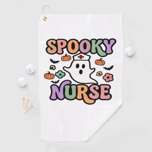 Creepy Nurse Classic T - Shirt Golfhandtuch (Insitu)