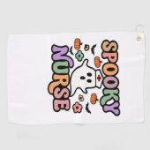 Creepy Nurse Classic T - Shirt Golfhandtuch (Horizontal)