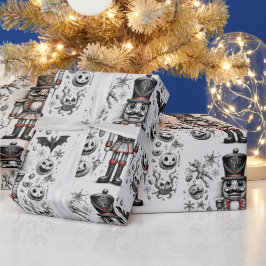 Creepy Nutcracker Geschenkpapier