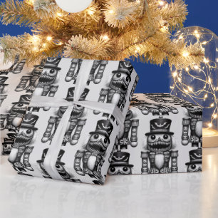 Creepy Nutcracker Geschenkpapier