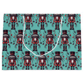 Creepy Nutcracker Große Geschenktüte (Vorderseite)