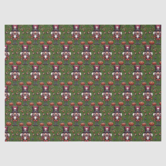 Creepy Nutcracker Seidenpapier (Vorderseite)