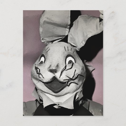 Creepy Oaster Bunny Postkarte (Vorderseite)