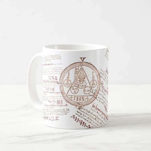 Creepy Occult Cofee-Tasse Kaffeetasse (Vorderseite Links)