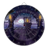 Creepy old Lighthouse Dartscheibe (vorne)