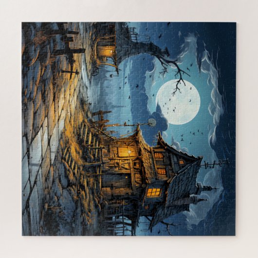 Creepy Old Spuk House Puzzle (Horizontal)