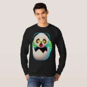 Creepy Panda hatches from egg T-Shirt (Vorne ganz)