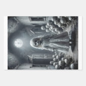 Creepy Phantom Doll Trio - Decoupage - Geschenkpapier Set (Vorderseite)