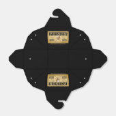 Creepy "POISON" Halloween Favor Box Geschenkschachtel (Ungefaltet)