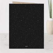 Creepy Pumpkin Ghost Happy Halloween Card Karte (Rückseite)