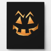 Creepy Pumpkin Halloween Fotoplatte (Vorderseite)