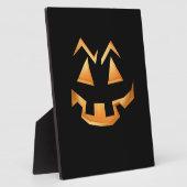 Creepy Pumpkin Halloween Fotoplatte (Seite)