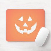 Creepy Pumpkin Halloween Mousepad (Mit Mouse)
