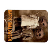 Creepy Pumpkin Head Kids Halloween Magnet (Horizontal)