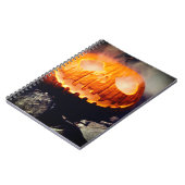 Creepy Pumpkin Notizblock (Linke Seite)