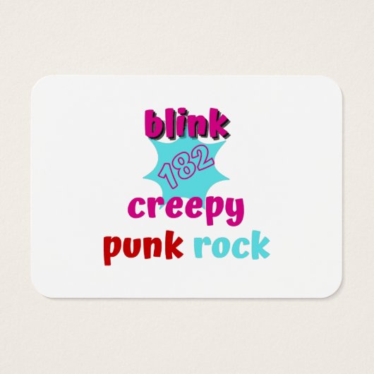 Creepy Punk Rock (Rückseite)