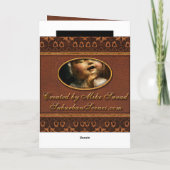 Creepy - Puppe - Komm spielen mit mir Karte (Rückseite)