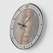 Creepy - Puppe - Matilda Große Wanduhr (Winkel)