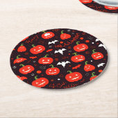Creepy Red Halloween Untersetzer mit Spooky Design (Angewinkelt)