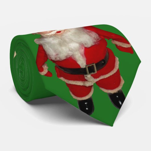 Creepy Sankt-WeihnachtsKrawatte Krawatte (Gerollt)